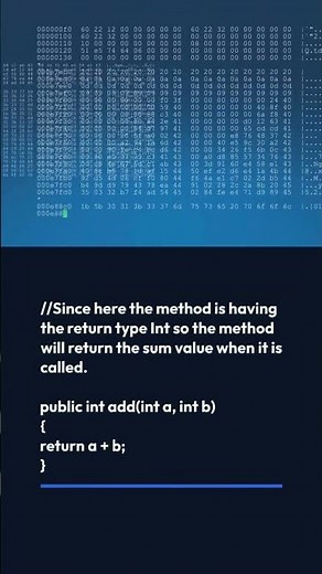 Understanding Methods in Java: How to Define and Use Them #coding #java #learnjava #javaprogramming