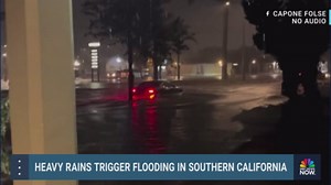 Southern California hit with significant rainfall and flooding as winter storm batters area