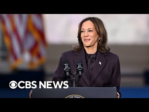 Kamala Harris delivers concession speech after loss to Donald Trump in 2024 election | full video