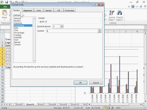 Change the Number of Decimal places Displayed without Changing the Number - Excel 2010