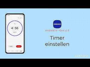 Timer einstellen - Samsung [Android 14 - One UI 6]