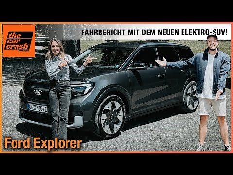 Ford Explorer im Test (2024) Fahrbericht mit dem NEUEN Elektro-SUV! Review | Preis | Heckantrieb