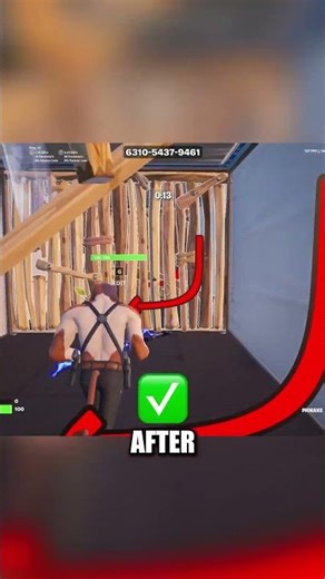 BEFORE 👶🏻 vs AFTER 😈 this map! #fortnite #fortniteclips