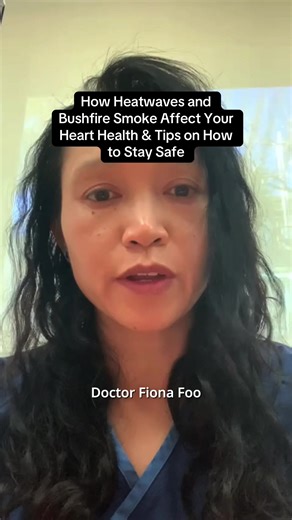 Exposure to extreme heat puts extra strain on the heart 🫀 Here’s some tips on how to stay safe ⬇️ ✅ Stay hydrated (8 cups water, avoid alcohol/caffeine) ✅ Stay cool (use a fan, have a cold shower, turn on your air-con if you have one, if your home is too hot head to cool public spaces like libraries and shopping centres) ✅ Avoid overexertion ✅ Talk to your GP about your medications #australia #heatwave #victoria #health #bushfire