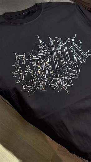 Transform Your Tee with Custom Rhinestones