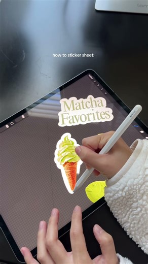 If you’ve made sticker sheets, you know that this process is very important! 🤓💌 #stickermaking