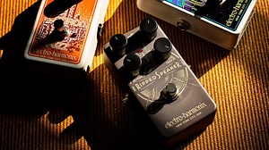 Electro-Harmonix goes old school with the Ripped Speaker fuzz pedal