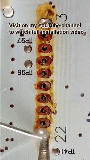 pulsar 150 meter display installation #shorts