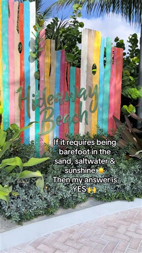 When visiting Coco Cay in the Bahamas - get entrance into Hideaway Beach, for adults only and worth it! #cococay #perfectday #hideawaybeach #bahamas #royalcaribbean @Royal Caribbean