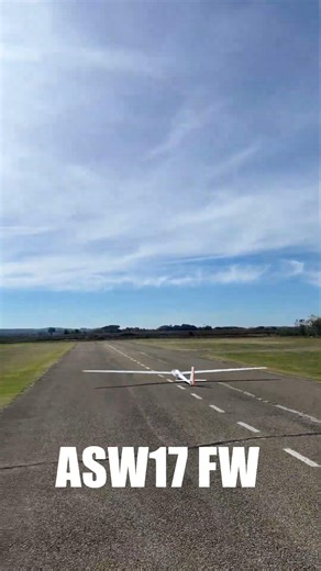 ASW17 FW Giant Scale RC Glider (7m) | Perfect Takeoff Run