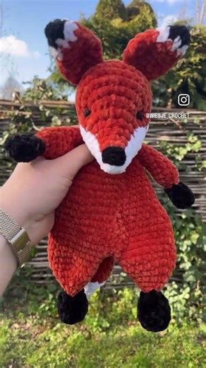 🪵🦊Z O R R O🦊🪵#crochet #crochetlove #viral #viralshort #crochetfox #fox #cute #viralreels