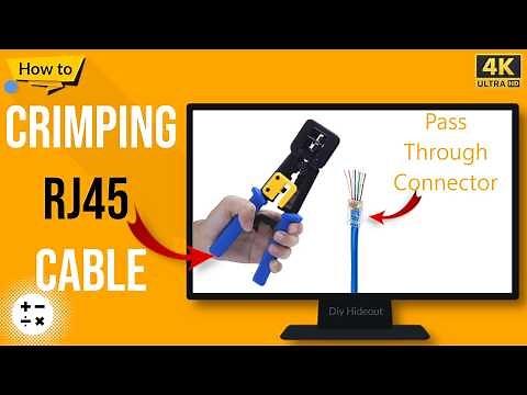 RJ45 Crimping Tutorial (Ethernet Cable Making)