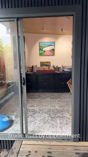 Appointments to view art with Fern Street Gallery are relaxed, easy and hosted in a curated environment in our Gallery Directors Studio in Kiama. NOW we do represent artists from all over Australia now - so in these situations we would organise a video of the selected piece of art with the artist giving you a very detailed descriptive view from all over the artwork. Then a facetime with the artist and the artwork for you to get a good feel for the piece you are considering. Again a process that 