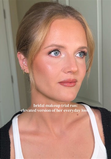 Bridal Makeup Trial Run: Elevated Everyday Look