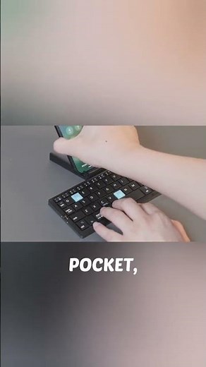 This Tiny Keyboard Replaces Your Laptop?! 😳 #keyboard