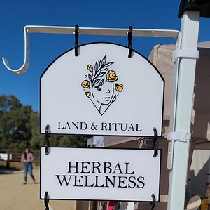 Personalized Sign for Hanging on Pop up Tents, Market Displays, Custom Retail Marketing - Etsy