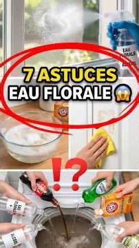The secret floral water hack no one tells you about #homehacks #naturalcleaning #hack