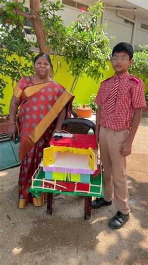 Science fair presentation….award winning moment