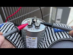 Carrier Air Conditioner- How to replace Capacitor.