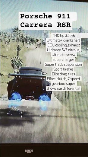 Porsche 911 Carrera RSR build in NFS heat