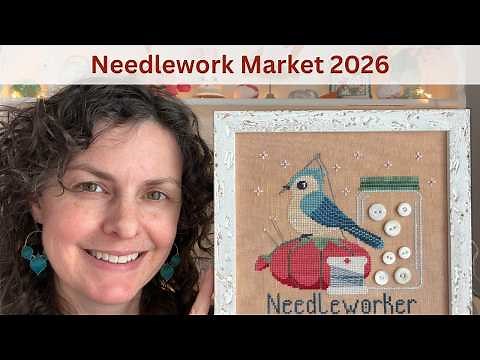 Flosstube 97: Needlework Market 2026: 6 New Cross Stitch Designs + Supply Pre-Orders