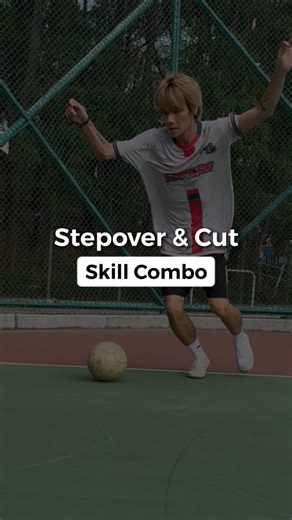 周傑 on Instagram: "Stepover & Cut Skill Combo 🔥 Follow For More Thank you for watching my video #football #footballreels #足球"