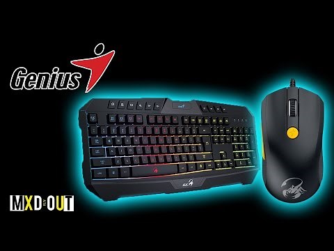 Genius K20 Scorpion Keyboard & M8-610 Mouse Review