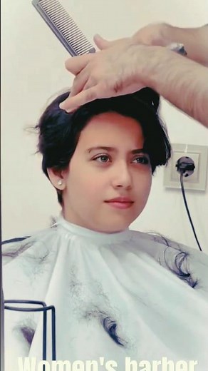 She decided to get a buzzcut due to summer | Women Buzzcut | Headshave | #haircut #buzzcut #hair