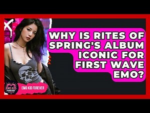 Why Is Rites Of Spring's Album Iconic For First Wave Emo? - Emo Kid Forever
