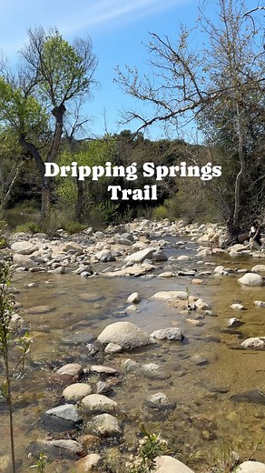 The Temecula Valley Explorer on Instagram: "📍Dripping Springs Trail, 15-20 min from Temecula, close to Vail Lake Thanks to @visittemecula we tried a new local trail this week and it was a little tougher than we expected on a warm day 😅 Follow @temeculavalleyexplorer for more great places to hike Trip Tips: 🗺️ This moderate to challenging trail starts out mostly up hill but the mountain views make it worth the hike 🚗Park at the entrance of the campground. You have to walk through the campgrou
