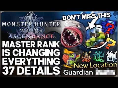 Monster Hunter Wilds Ascendance - MORE New Monsters & 37 INCREDIBLE Details You Missed - Breakdown!