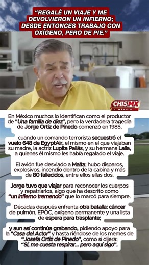 Jorge Ortiz de Pinedo: dolor, salud y resistencia ✈️