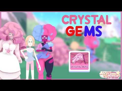 Showcasing All Crystal Gems | Stevos Eras Gems Roleplay | Steven universe Roblox | {🌺⚔️}