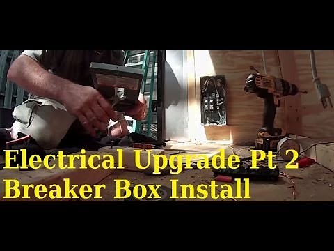 Electrical Pt 2 Breaker Box ....... 6x10 Enclosed Trailer Conversion Project