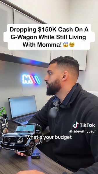 She has enough cash for a down payment on a house, but wants a G-Wagon instead! Remember, you should always prioritize property over a depreciating asset. #cardealer #dealershiplife #financialliteracy #gwagon #carsales