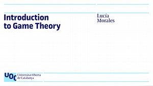 Introduction to Game Theory