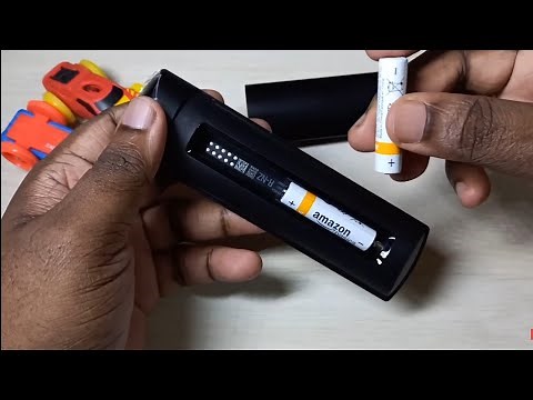 How to Open / Remove Battery Cover of Amazon Fire TV Stick Remote