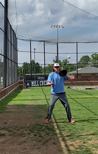 Elderly Baseball Player Shows Impressive Fielding Skills
