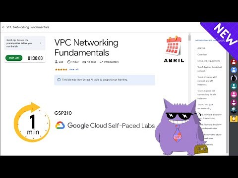 VPC Networking Fundamentals | #2025 | #GSP210 |#qwiklabs |Solution