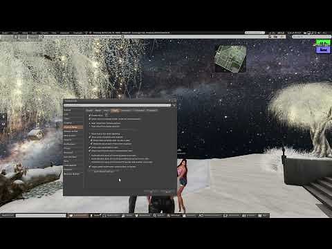 Setting Voice in Second Life.