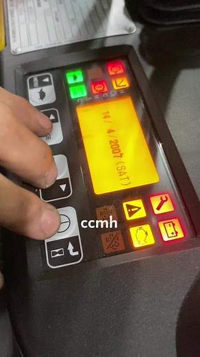 Toyota forklift parameter setting