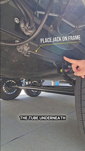 Quick Tip: Where do you place your tire Jack, if you need to change your Alliance RV tire.