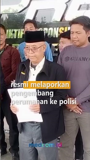 WARGA CLUSTER GRAND VILLAGE KOTA BEKASI LAPORKAN PENGEMBANG KE POLISI #shorts