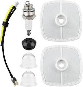 PB-250 PB-250LN ES-250 Air Filter Fuel Line Tune Up Kit for Echo PB 250 PB 250LN PB-200 PB2100 Air Cleaner Blower Parts SRM210 SRM230 SRM225 HC-150 GT-200r GT-225 Trimmer Replace 90097Y