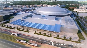 O2 arena se rozroste o nové sály s kapacitou deset tisíc návštěvníků. Podívejte se, jak bude nově vypadat