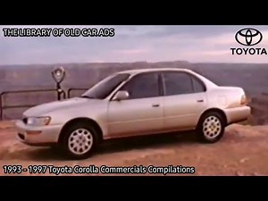 1993 - 1997 Toyota Corolla Commercials Compilations (Part 4)