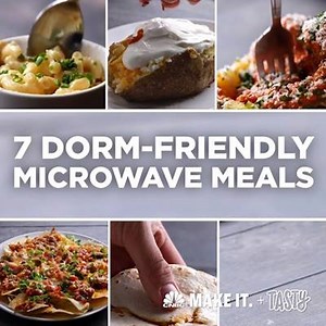 21M views · 245 reactions | Here's 7 dorm-friendly microwave meals for students on a budget!  (via CNBC Make It) | CNBC | Facebook
