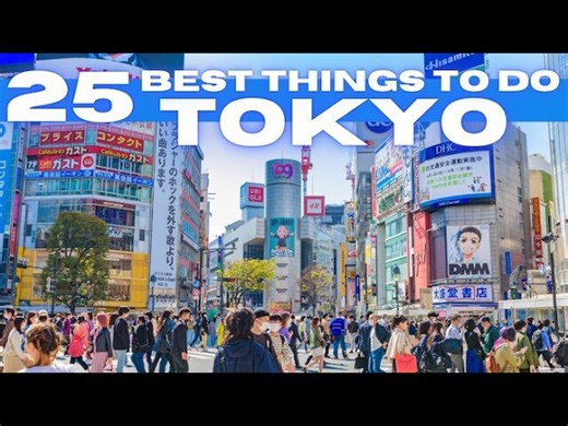 Best Things To Do in Tokyo Japan 2025 4K