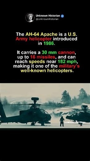 The Apache Helicopter That Terrifies Tanks #shorts