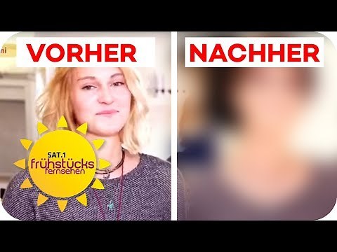 UMSTYLING zur STAR-FRISUR – Normalos kriegen Styling der Promis | SAT.1 Frühstücksfernsehen | TV